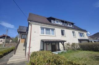 Doppelhaushälfte kaufen in Georgiistraße 52, 96528 Effelder-Rauenstein, Schöne Doppelhaushälfte in Rauenstein in sonniger Lage