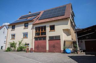 Einfamilienhaus kaufen in 72160 Horb, Einfamilienhaus mit 6 Zimmern, 2 Garagen mit Kfz-Werkstatt, Büro und Gartengrundstück