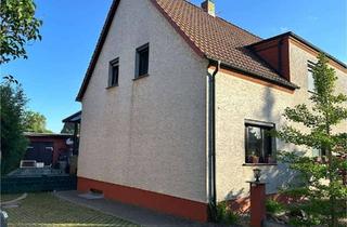 Doppelhaushälfte kaufen in Bahnhofstraße 10, 04924 Bad Liebenwerda, Familienfreundliche Doppelhaushälfte in Zeischa