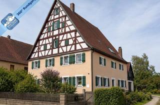 Bauernhaus kaufen in 91174 Spalt, Historisches Schmuckstück von 1789 – charaktervolles Bauernhaus mit markantem Fachwerkgiebel!
