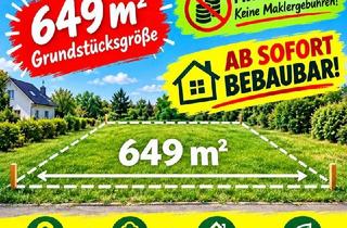 Wohnung kaufen in 96155 Buttenheim, Bauplatz, Baugrundstück, Traum Grundstück