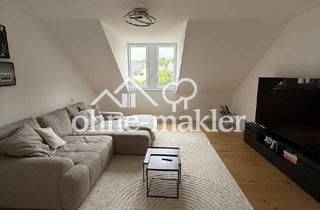 Wohnung mieten in 55268 Nieder-Olm, Altbau trifft Moderne - Lichtdurchflutete, klimatisierte Dachgeschosswohnung in kernsaniertem Altbau