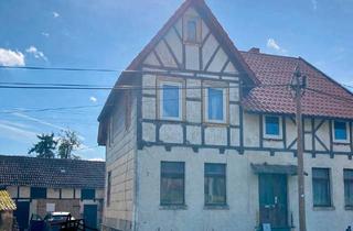Bauernhaus kaufen in 99755 Ellrich, Ellrich - Bauernhaus mit Scheune und großem Grundstück für den Heimwerker!