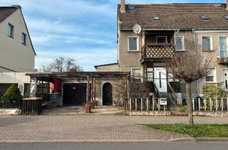 Doppelhaushälfte kaufen in 99718 Greußen, Greußen - Doppelhaushälfte mit Poolhaus und großem Garten