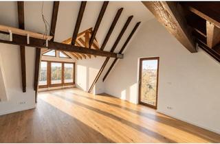 Wohnung kaufen in 71397 Leutenbach, Exklusive Maisonettewohnung mit traumhafter Dachterrasse und Blick ins Grüne