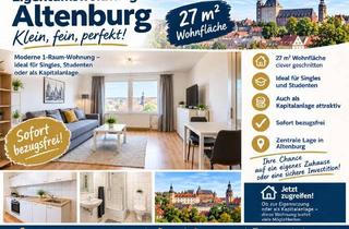 Wohnung kaufen in 04600 Altenburg, Singlewohnung im Herzen von Altenburg