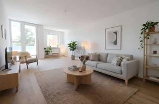 Wohnung kaufen in 90765 Ronhof, Hochwertig kernsanierte Eigentumswohnung mit Aufzug, Einbauküche und Balkon ins Grüne - mit TG-Platz