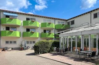 Wohnung kaufen in 67122 Altrip, Geplegtes Einzimmer-Apartment mit Balkon in ruhiger Wohnstiftanlage