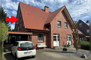 Wohnung kaufen in 46325 Borken, Zwei Ebenen. Viel Platz. Eigener Garten - 4-Zimmer-Maisonettewohnung mit Erbpacht
