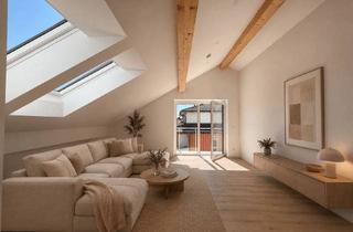 Wohnung kaufen in 82110 Germering, KENSINGTON - Exklusiv - Licht. Raum. Charakter. – außergewöhnliche Dachgeschosswohnung