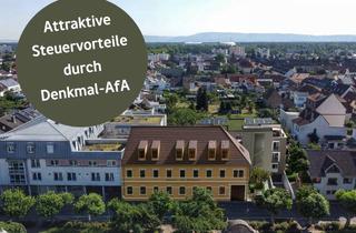 Wohnung kaufen in Parkstraße 1b, 68766 Hockenheim, Großzügige Terrassenwohnung: Wohnen mit den Vorteilen der Denkmal-AfA