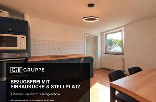Wohnung kaufen in 88400 Biberach, Bezugsfreie 3-Zimmer-DG Wohnung mit Einbauküche und Stellplatz
