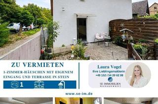 Wohnung mieten in 75203 Königsbach-Stein, Charmantes 1-Zimmer-Häuschen mit eigenem Eingang und Terrasse