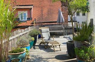 Wohnung mieten in 86899 Landsberg, Helle Altstadtwohnung + 34 qm Dachterasse + Balkon +Bad neu