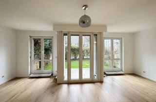 Wohnung mieten in 80637 Neuhausen-Nymphenburg, Helles 1-Zimmer Appartment mit schönem Garten unweit des Olympiaparks