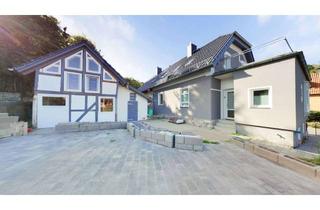Doppelhaushälfte kaufen in 31061 Alfeld, Sanierte Doppelhaushälfte mit separatem Tinyhouse und Weitblick