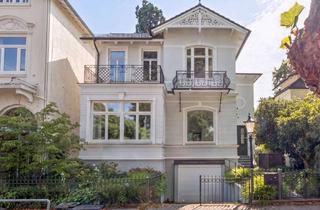 Villa kaufen in 22587 Blankenese, Jugendstilvilla von 1901 im Ortskern Blankenese, innen neu ausgebaut, Südgarten und Garage