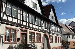 Haus kaufen in 64823 Groß-Umstadt, Historisches Wohn-und Geschäftshaus-ca. 297qm Wohn-/Gewerbefläche mit idyllischem Innenhof
