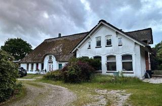 Haus kaufen in 25876 Ramstedt, Reetdachtraum zum Selbstverwirklichen