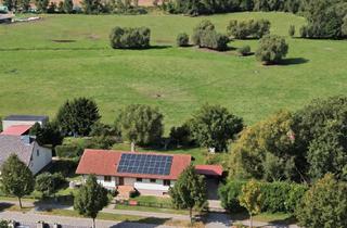 Haus kaufen in Dorfstr. 45, 17322 Grambow, Großes Familienhaus in Grambow/UER mit 5.500 m² Grundstück, Wärmepumpe & PV, A+, Doppel-Garage