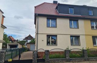 Doppelhaushälfte kaufen in Schumannstraße 25, 99734 Nordhausen, Wohnen mit Charakter: Doppelhaushälfte in Nordhausen + Garten + Garage + Stellplatz