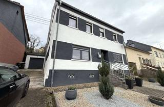 Einfamilienhaus kaufen in 66687 Wadern, Einfamilienhaus mit Garten, Garage und umfangreichen Erneuerungen in Wadern-Lockweiler