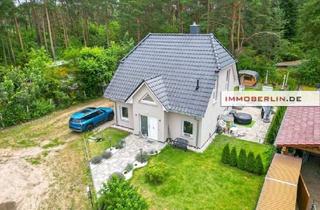 Einfamilienhaus kaufen in 15864 Wendisch Rietz, IMMOBERLIN.DE - Modernes Einfamilienhaus mit charmantem Ambiente in idyllischer Lage