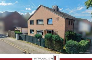 Doppelhaushälfte kaufen in 52499 Baesweiler, Doppelhaushälfte mit Vorgarten, Terrasse und zwei Garagen in zentraler Lage von Baesweiler