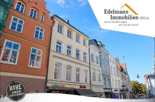 Anlageobjekt in 18055 Stadtmitte, Ca. 5,5 Prozent Rendite mit Potenzial! Wohn- u Geschäftshaus in Rostocks bekanntester Einkaufsstraße