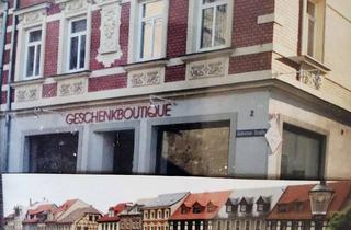 Anlageobjekt in Gößnitzer Straße, 04626 Schmölln, Attraktives Wohn-u.Geschäftshaus, 3 Wohnungen, 2 Läden am Marktplatz in Schmölln/Thüringen Preis VHB