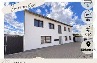 Wohnung mieten in 31832 Springe, Helle, frisch renovierte 2 Zi Wohnung mit großzügigem Wohnbereich in Eldagsen