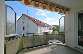 Wohnung kaufen in 15537 Erkner, Sonnenhelle Balkonwohnung in grüner Ruhiglage, 1. OG. 3-Zimmer, Süd-West-Balkon u. großem Wannenbad