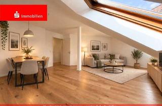 Wohnung kaufen in 63538 Großkrotzenburg, Courtagefrei: Lichtdurchflutete Dachgeschosswohnung mit hochwertiger Modernisierung