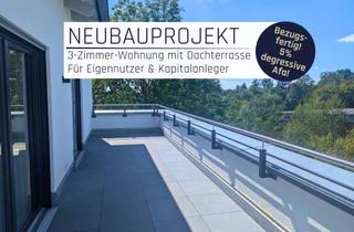 Wohnung kaufen in 94360 Mitterfels, JETZT AFA 5% sichern! Neubauwohnung mit Aufzug und großer Dachterrasse!
