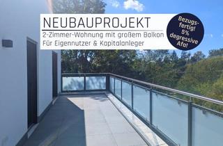 Wohnung kaufen in 94360 Mitterfels, JETZT AFA 5% sichern! Neubauwohnung mit Aufzug im KFW 55 Stand!