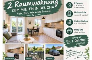Wohnung mieten in 04824 Beucha, 2 Raumwohnung mit Balkon und Stellplatz sucht neuen Mieter