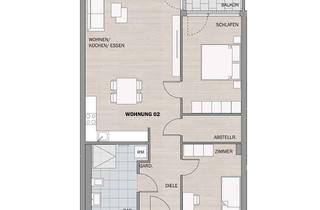 Wohnung mieten in Mühlbergstrasse 17, 71384 Weinstadt, Charmante Neubauwohnung mit Bachgeflüster