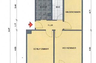 Wohnung mieten in Fermersleber Weg 30, 39112 Leipziger Str., Helle 3 Zimmer Dachgeschosswohnung mit Balkon / Magdeburg