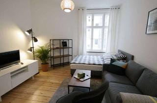 Wohnung mieten in Heinrich-Roller-Str. 26, 10405 Prenzlauer Berg, Möblierte 1 Zimmer Wohnung - Nähe Alexanderplatz - frei zum 01. November 2026