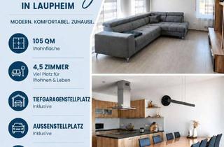 Wohnung mieten in Poststraße, 88471 Laupheim, Viel Platz für den Alltag: 4,5-Zimmer-Erdgeschosswohnung in Laupheim