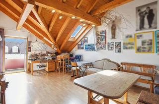 Wohnung mieten in 83059 Kolbermoor, Wunderschöne 2-Zimmer-Dachgeschoss-Wohnung mit tollem Blick in die Berge in Kolbermoor