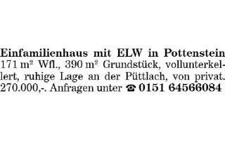 Einfamilienhaus kaufen in 91278 Pottenstein, Einfamilienhaus