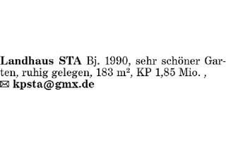 Haus kaufen in 82319 Starnberg, Landhaus STA Bj. 1990