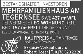 Mehrfamilienhaus kaufen in 83684 Tegernsee, Mehrfamilienhaus am Tegernsee