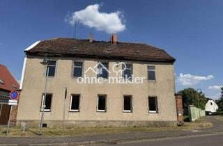 Haus kaufen in Ernst-Thälmann-Straße -13, 06193 Löbejün, Privatverkauf – Grundstück mit Altbestand in Kösseln – Sanierung oder Ersatzneubau -
