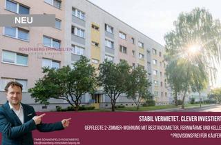 Wohnung kaufen in Amsterdamer Straße 35, 06128 Halle, *Provisionsfrei für Käufer* Solide 2-Zimmer-Kapitalanlage mit langjährigem Bestandsmieter in Halle