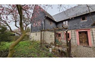 Einfamilienhaus kaufen in 09212 Limbach-Oberfrohna, Limbach-Oberfrohna - Historisches Fachwerkhaus mit Atelier, Werkstatt und Grundstück