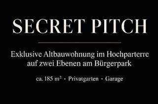 Wohnung kaufen in 38102 Braunschweig, Braunschweig - SecretPitch|Altbau-Maisonette|Privatgarten am BürgerparkIGarage