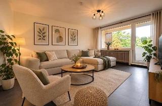 Wohnung kaufen in 28876 Oyten, Oyten - Bezugsfreie 3-Zimmer-Wohnung mit Balkon und Stellplatz in Oyten