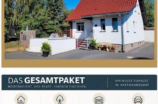 Einfamilienhaus kaufen in 09232 Hartmannsdorf, Hartmannsdorf - Einziehen statt sanieren - Modernisiertes Einfamilienhaus!